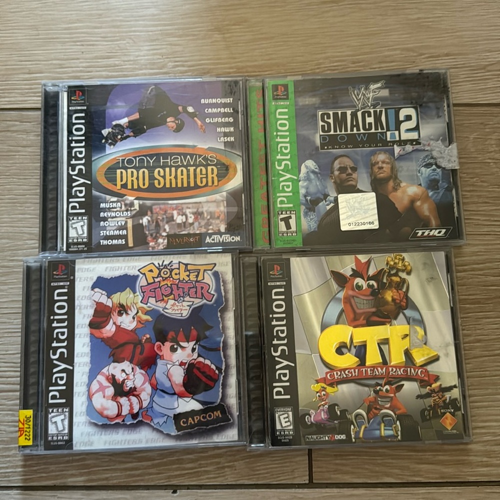 Retro PlayStation games ps1